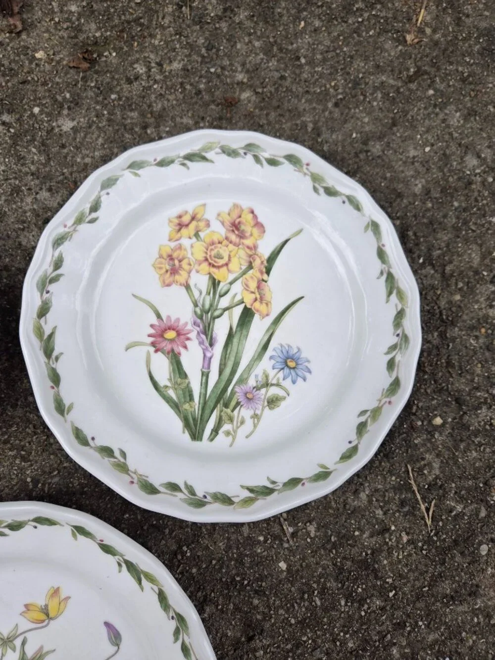 3 Noritake Casual Gourmet Floral Salad Plates Gourmet Garden 8